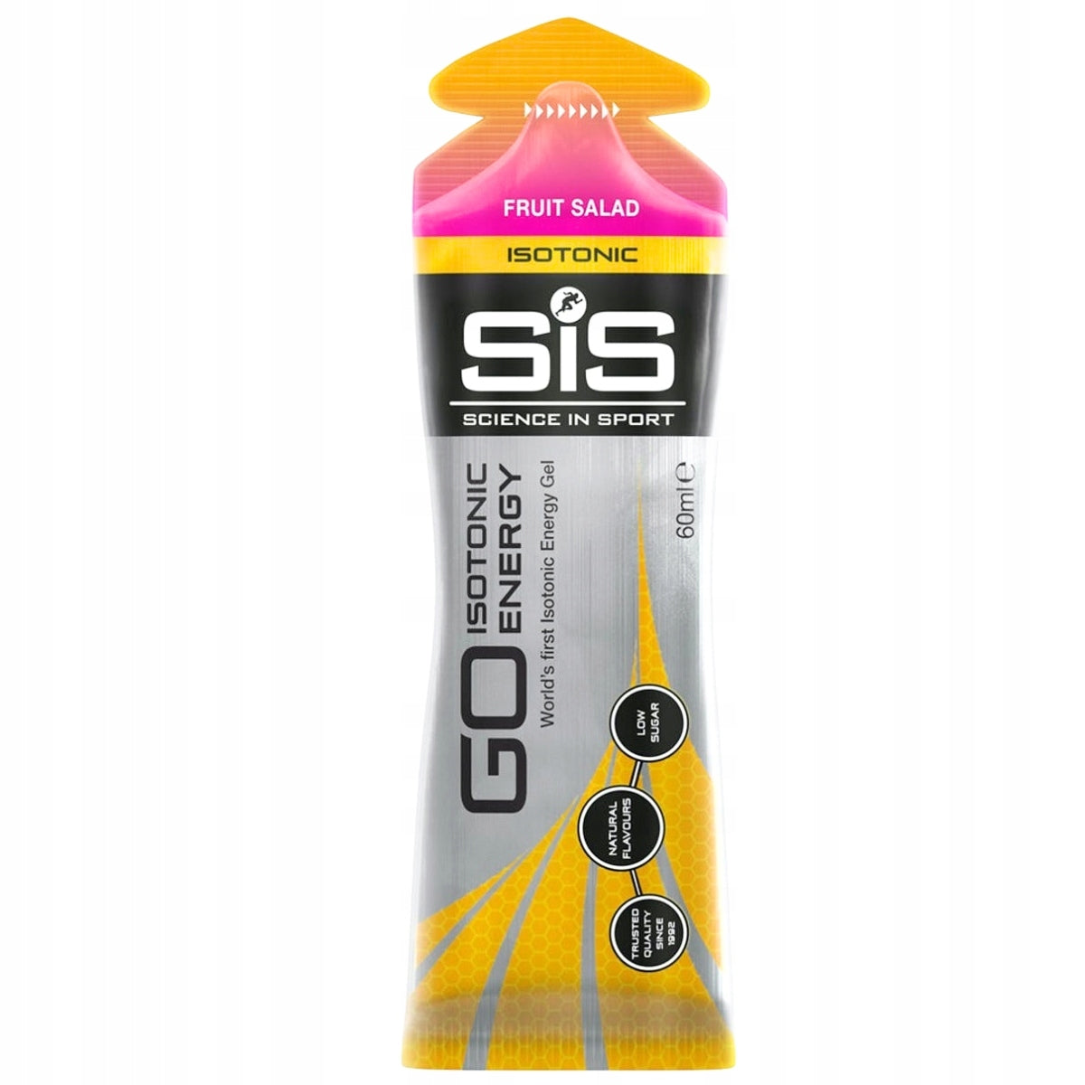 SIS GO ISOTONIC GEL ENERGY GEL 20x60ml Fruit salad Multifruit Brand Science in Sport