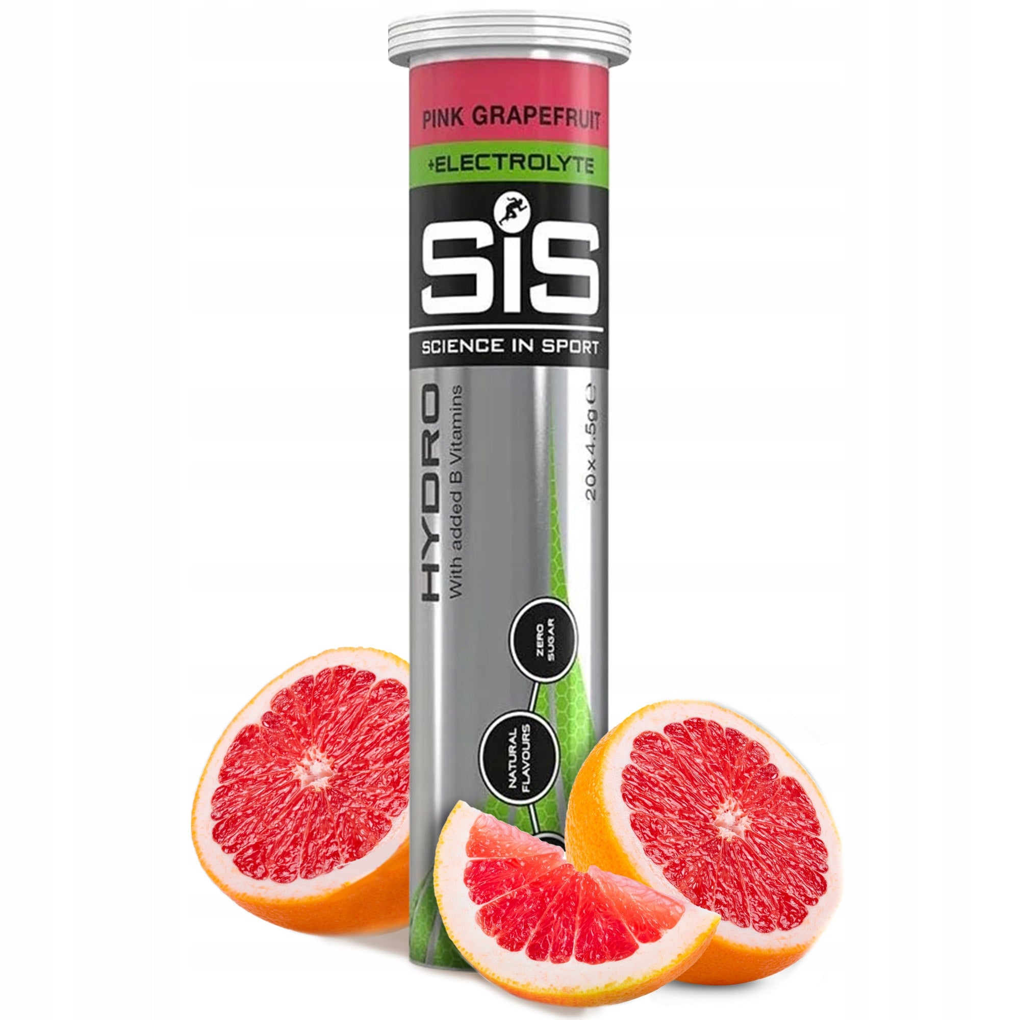 SIS Go Hydro 20 effervescent tablets Hydration Isotonic | Grapefruit