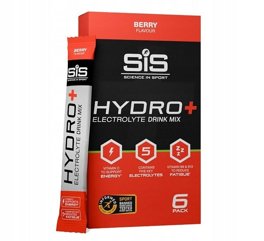 SIS Hydro+ Drink Mix Berry Sachets x6