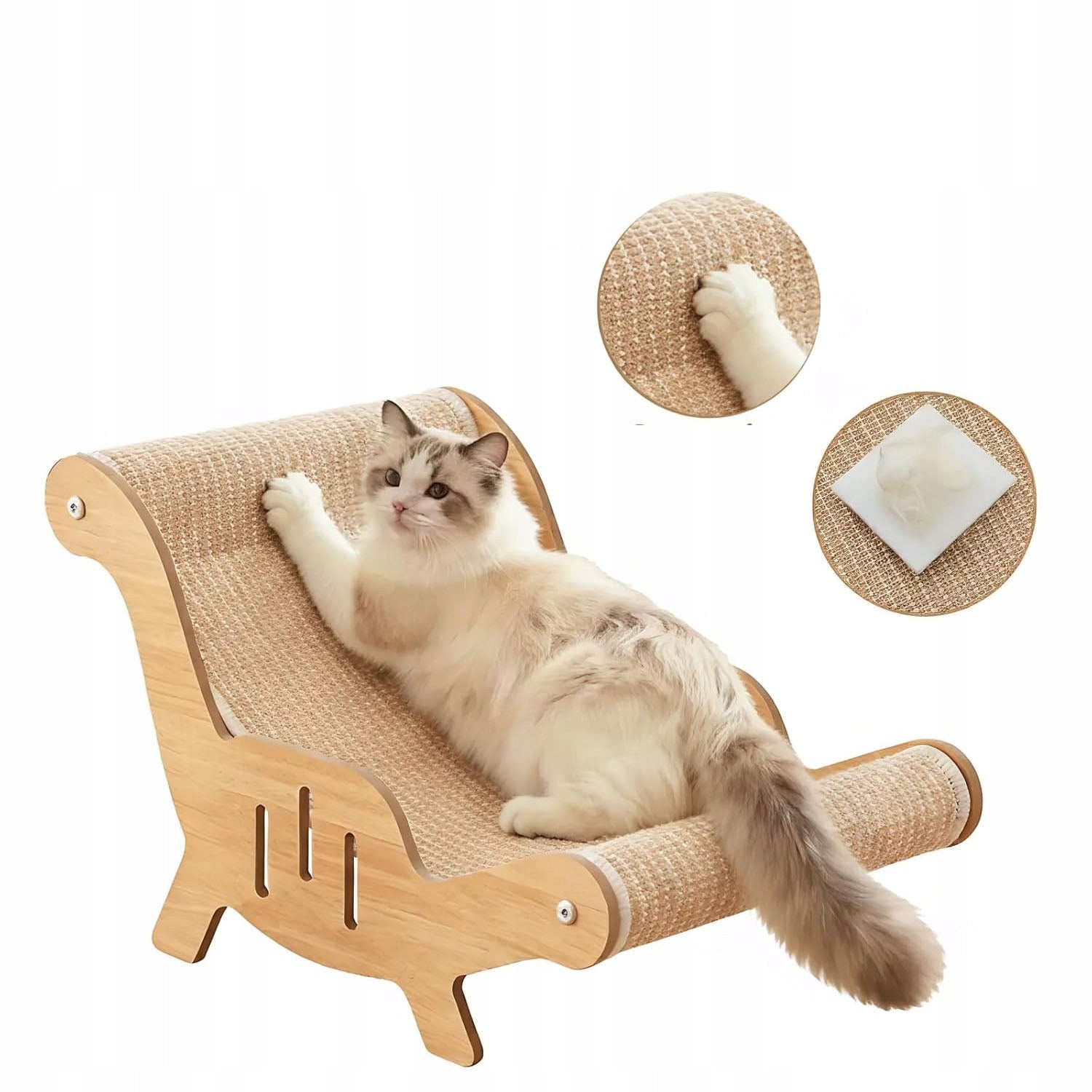 SISAL CAT SCRATCHER, SISAL CAT LOUNGER, COMFORTABLE CAT CHAIR Brand no brand