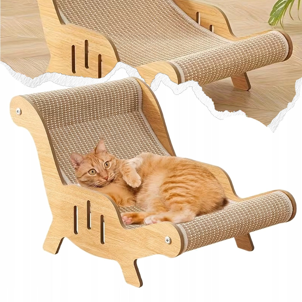 SISAL CAT SCRATCHER, SISAL CAT LOUNGER, COMFORTABLE CAT CHAIR