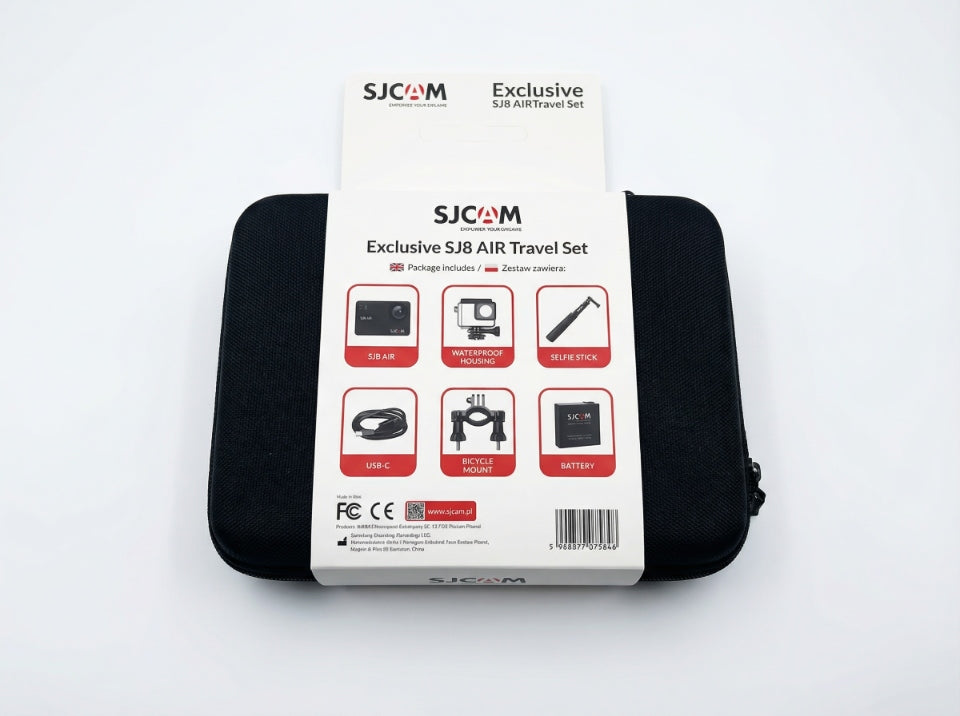 SJCAM SJ8 AIR Set with suitcase L Brand SJCam