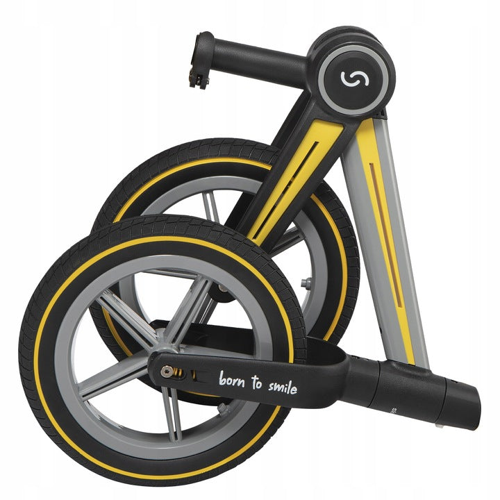 SKIDDOU Folding Balance Bike Ronny Yellow Brand Skiddoü