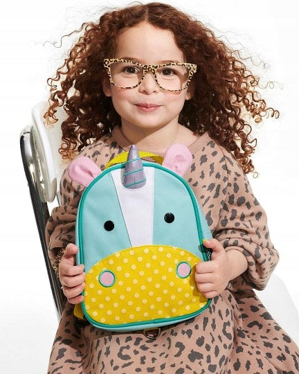 SKIP HOP ZOO Mini Unicorn Backpack with Safety Lanyard for Kids Manufacturer code 212264