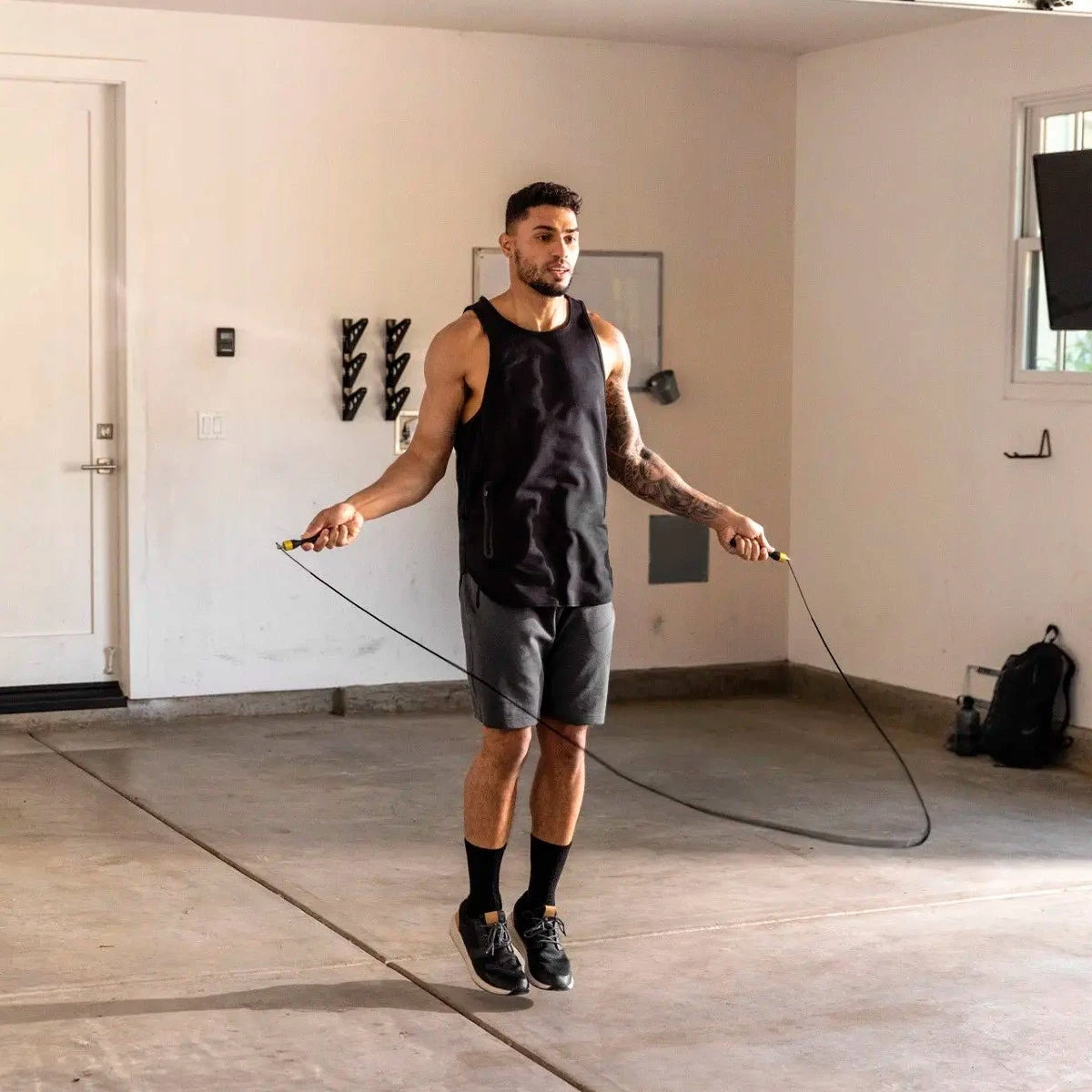 SKLZ JUMP ROPE WITH ADJUSTABLE ROPE 300 cm Color black