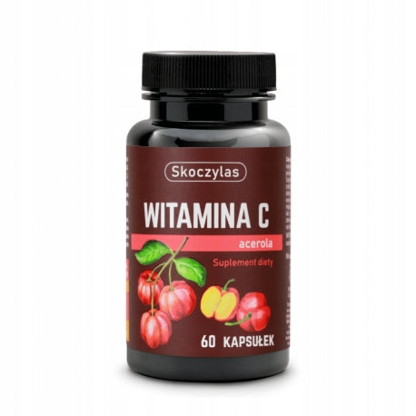 SKOCZYLAS Vitamin C Extract Acerola Hyaluronic Acid 60 kaps Resistance