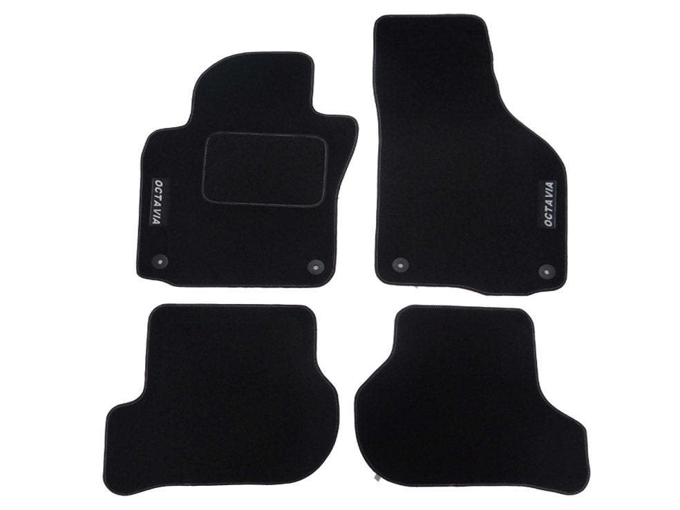 SKODA OCTAVIA 2 2004-2014 VELOUR MATS 8 mm Manufacturer Wirtual