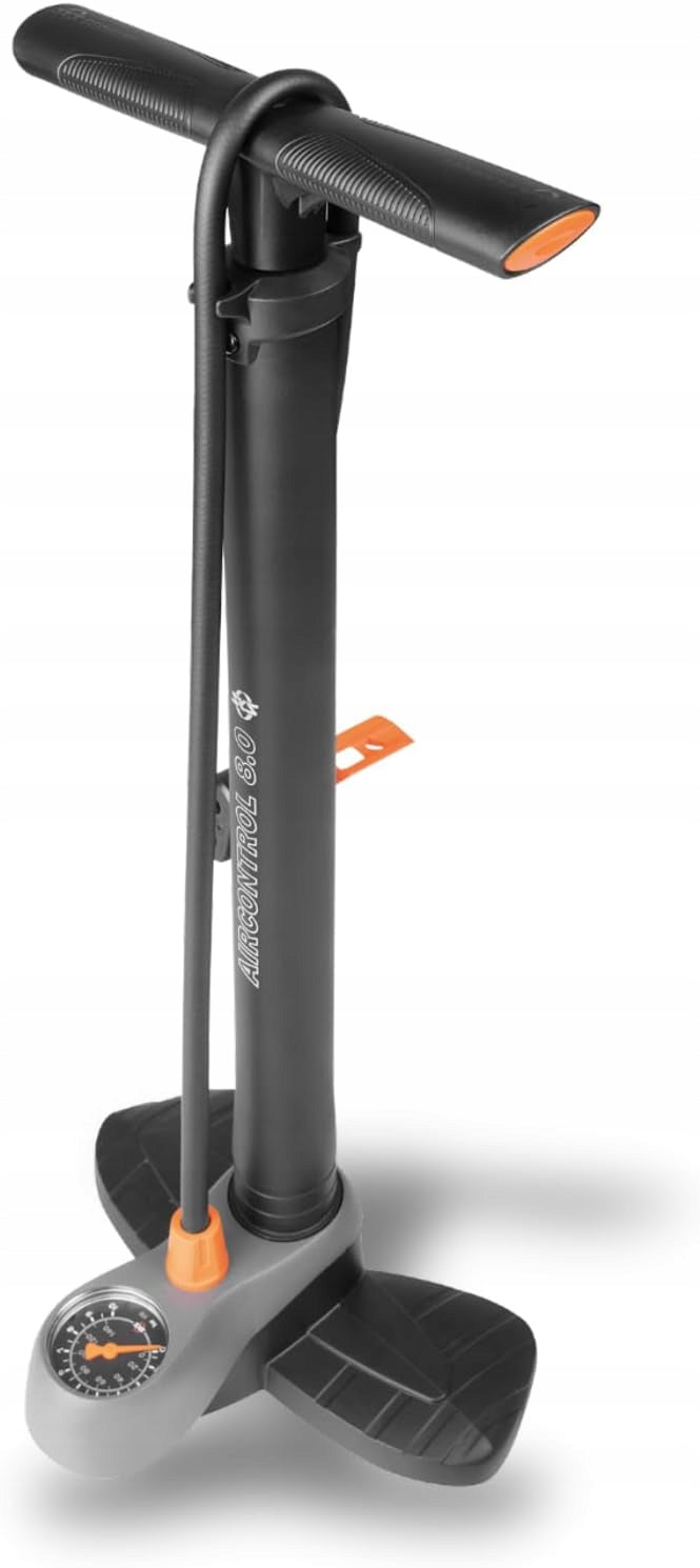 SKS GERMANY floor pump 8 Plastic bars with pressure gauge
