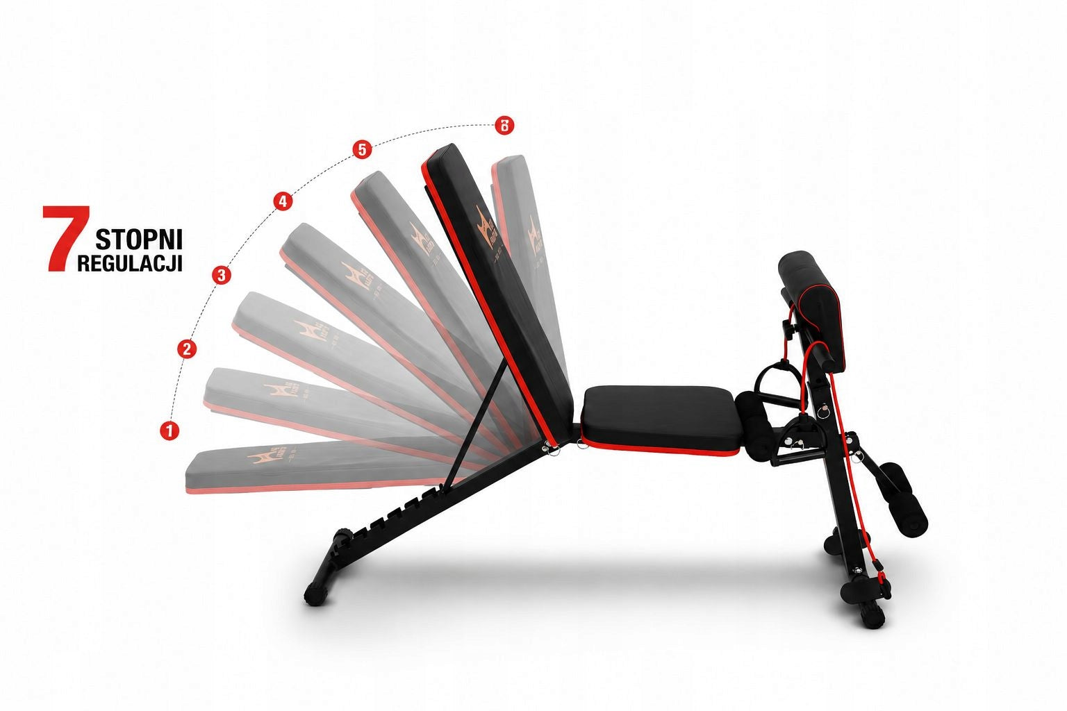 SLANTED TRAINING BENCH Exercise Bench with Expander Prayer Book Manufacturer code IMP30595