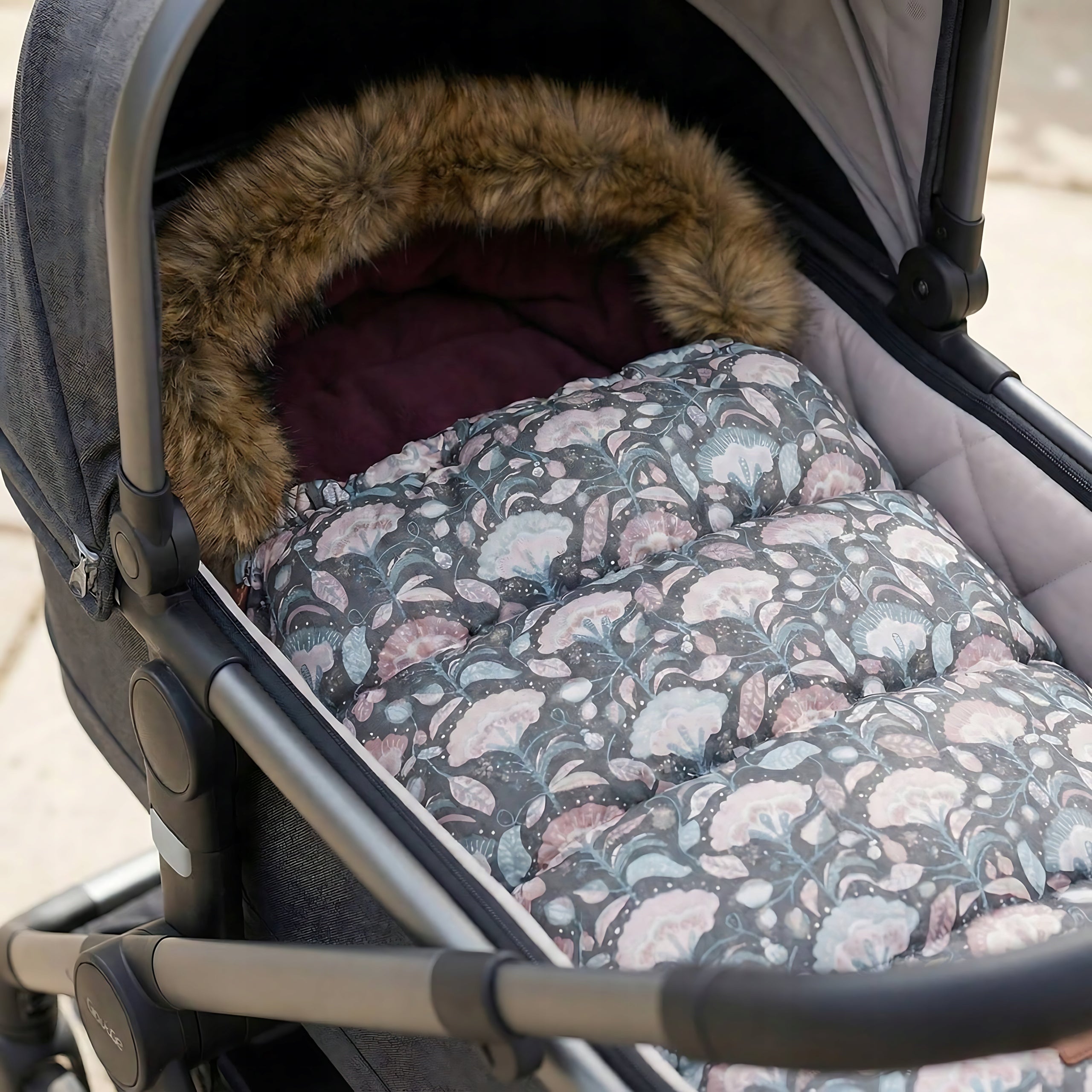 SLEEPING BAG FOR STROLLER WINTER TEDDY PRO ROSO BABY WARM FOR STROLLER Medical device no
