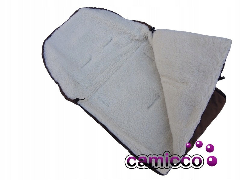 SLEEPING BAG FOR STROLLER WOOL 90 sleeping bags trolleys with wool EAN (GTIN) 5903818950169