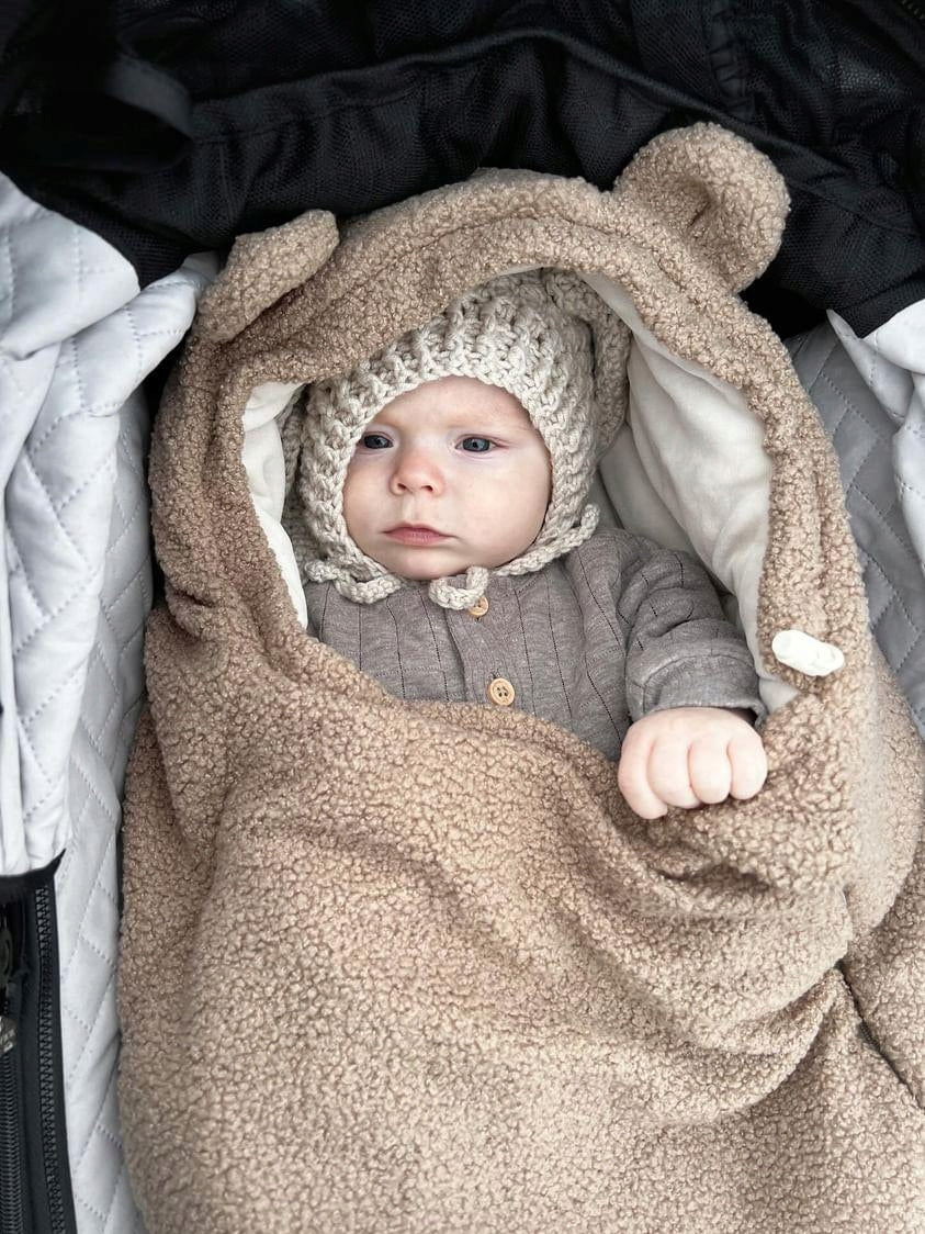 SLEEPING BAG FOR THE STROLLER AND SEAT BOUCLE LAMB Manufacturer code 5902687199341