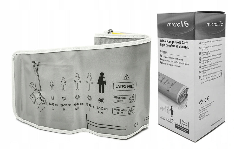 SLEEVE CUFF FOR BLOOD PRESSURE MONITORS MICROLIFE 32-52CM