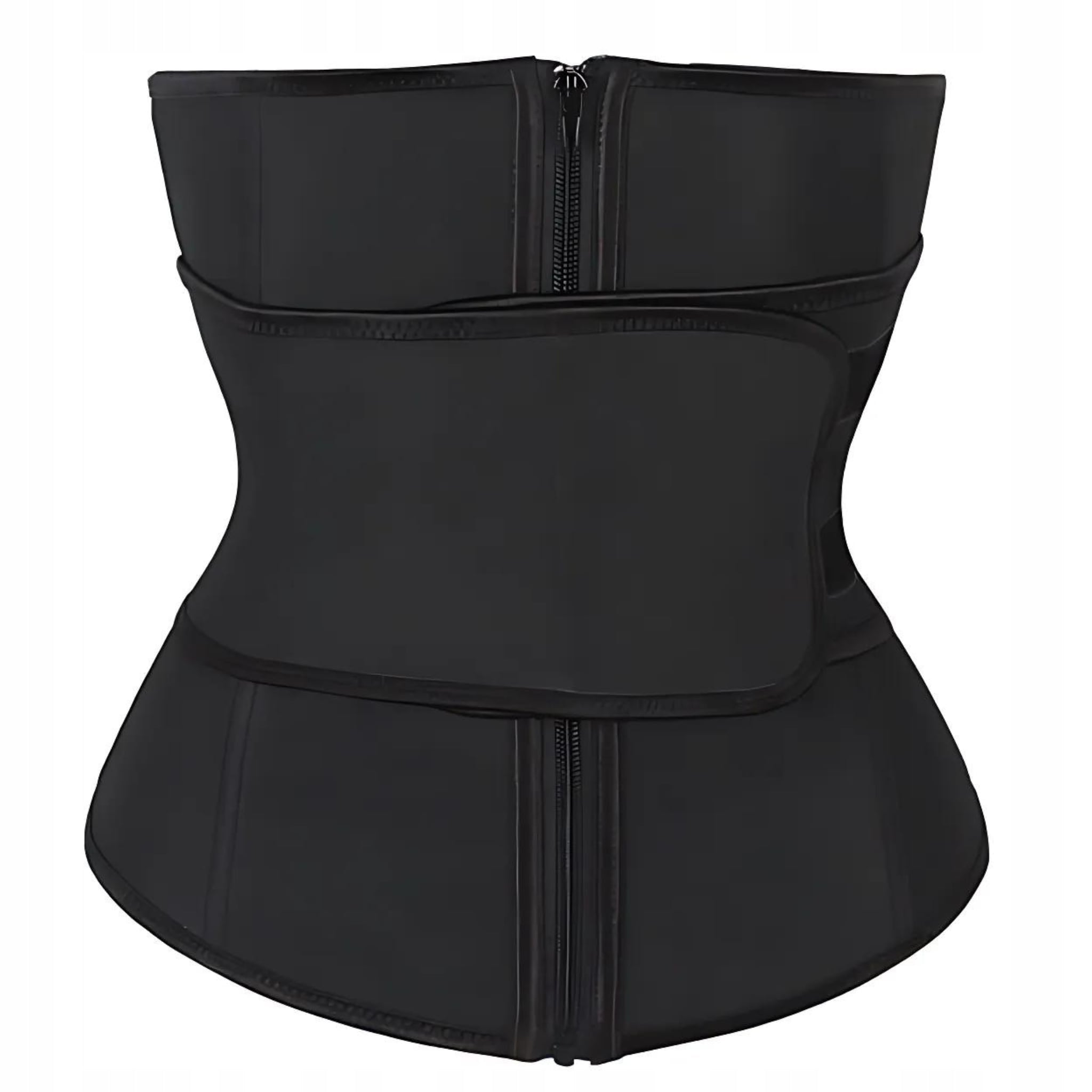 SLIMMING BELT FITNESS WAIST CORSET SHAPING BLACK L