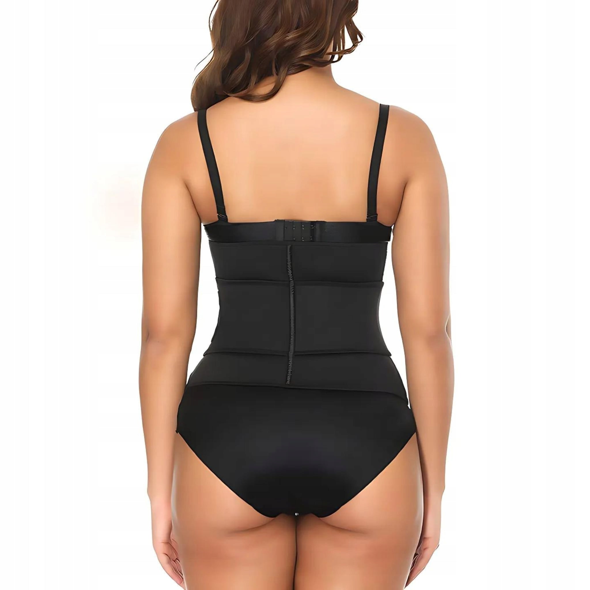 SLIMMING BELT FITNESS WAIST CORSET SHAPING BLACK XL Brand no brand