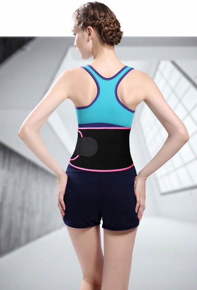 SLIMMING BELT NEOPRENE SLIMMING BELLY FOR FITNESS EXERCISES 90 cm Packaging status original