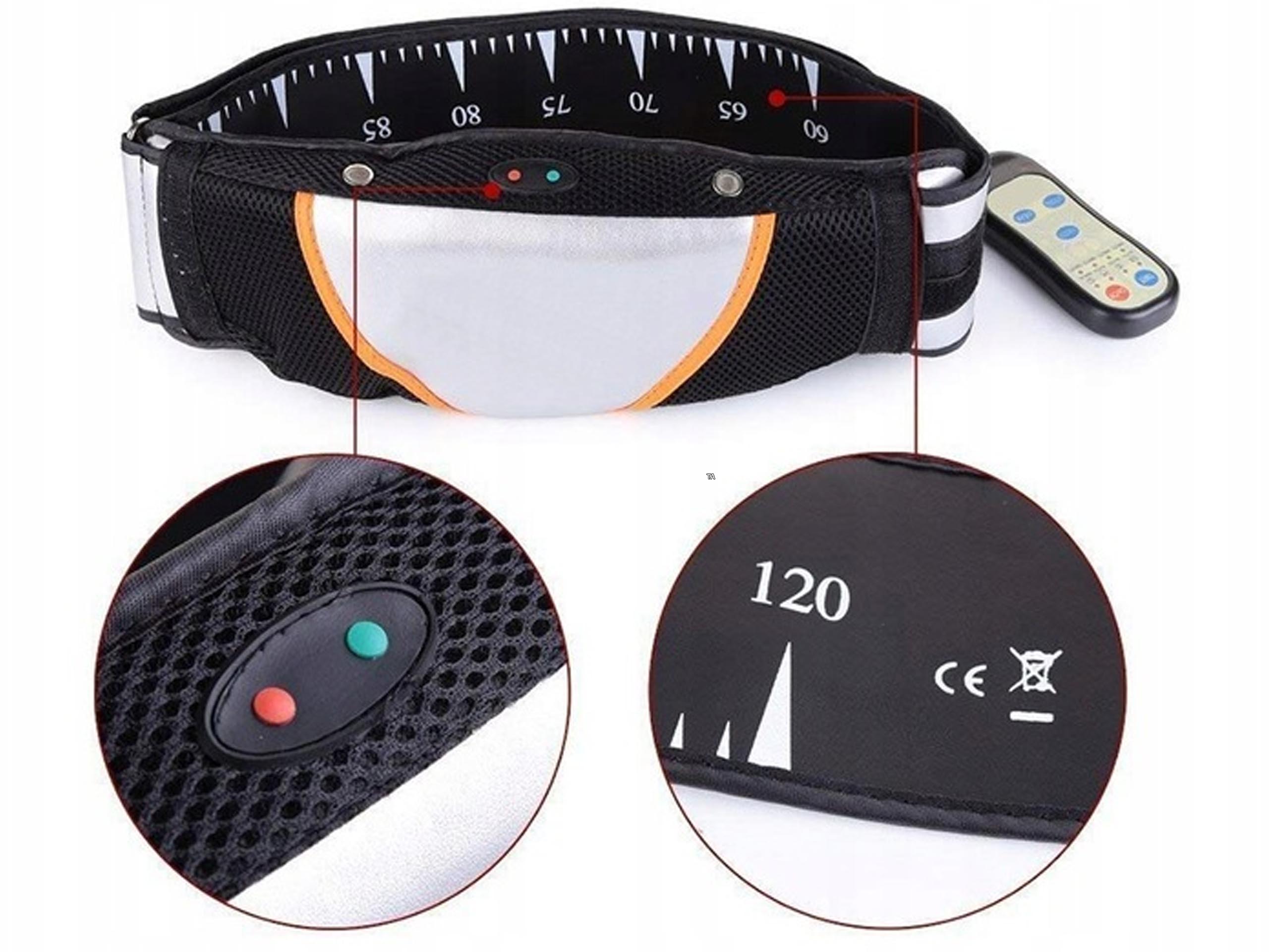 SLIMMING BELT VIBRATING SLIMMING MASSAGE BODY MASSAGER 6IN1 Brand Verk Group