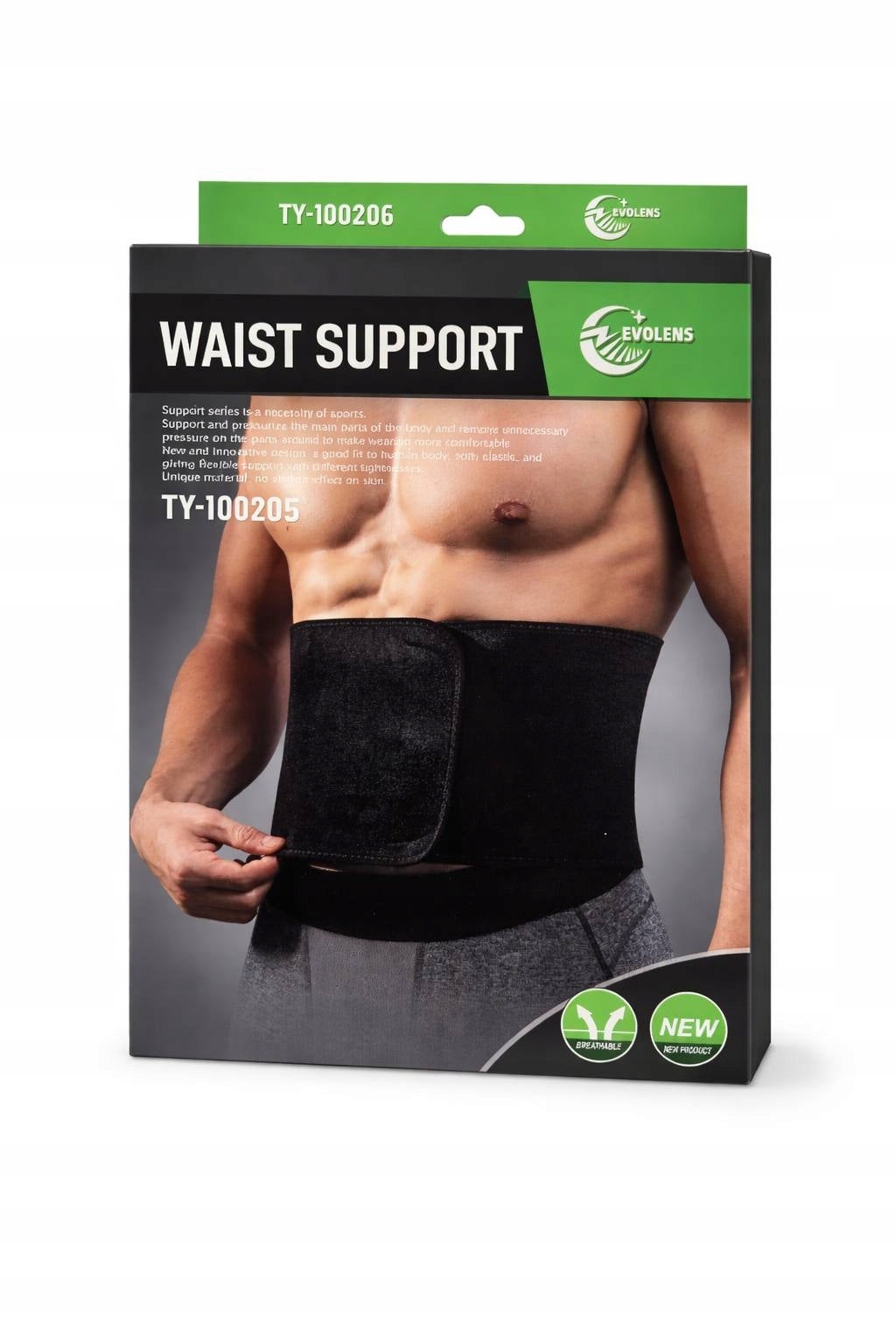 SLIMMING NEOPRENE BELT SLIMMING BELLY WIDE S/M Brand Avento
