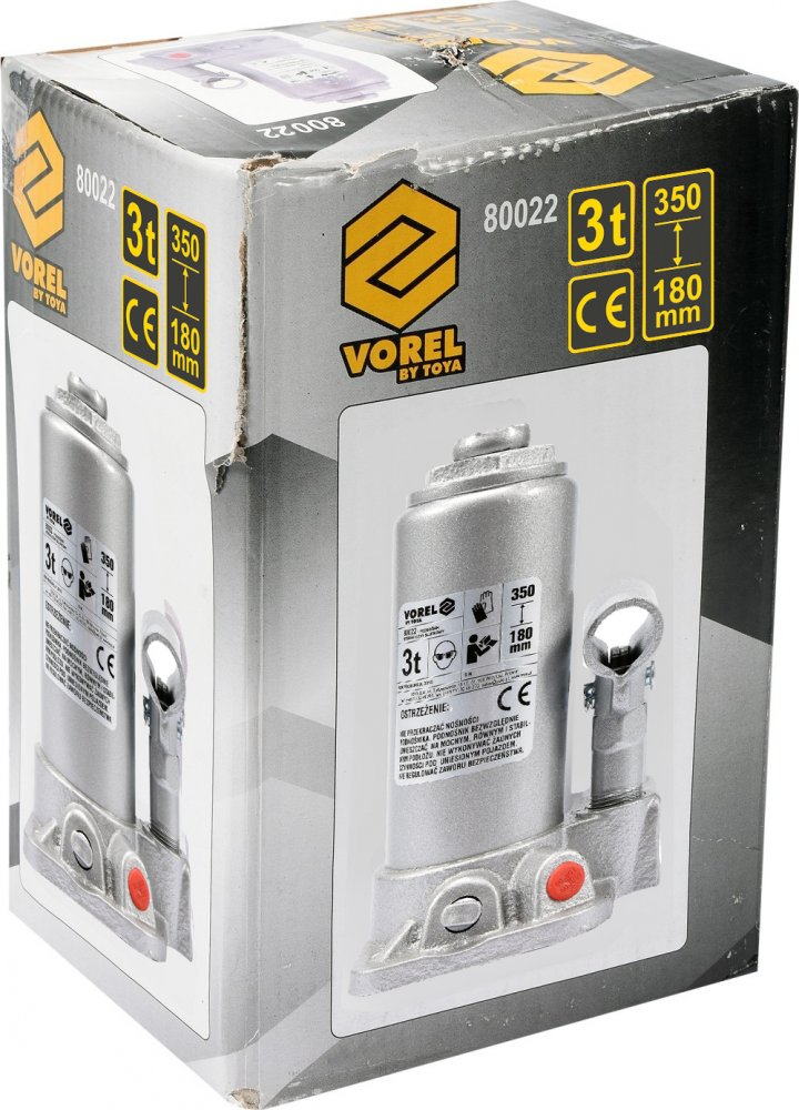 SLOOP LIFTER 3T TOOL WORKSHOP 80022 TOOL Product weight with unit packaging 3.333 kg