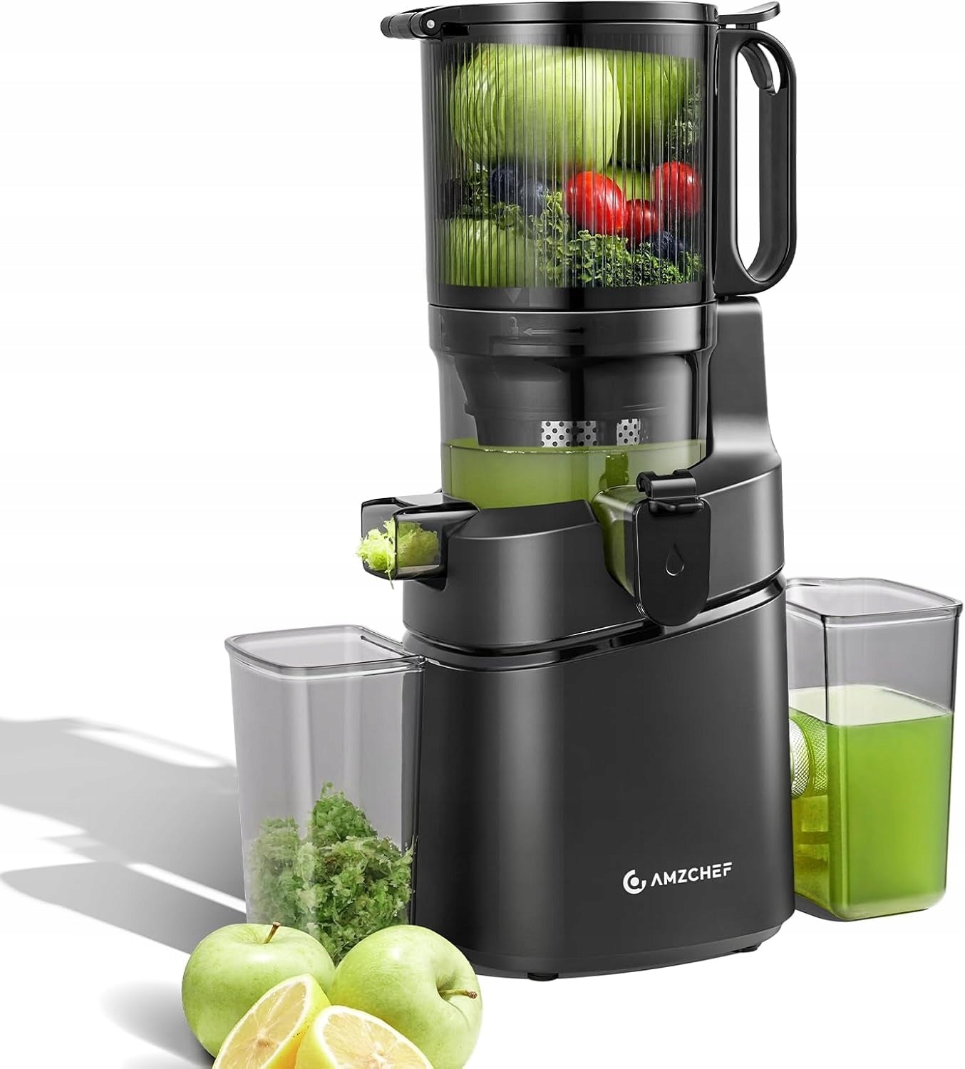 SLOW JUICER 250W TRIPLE FUNNEL FILTER 135MM CAPACITY 1,8L