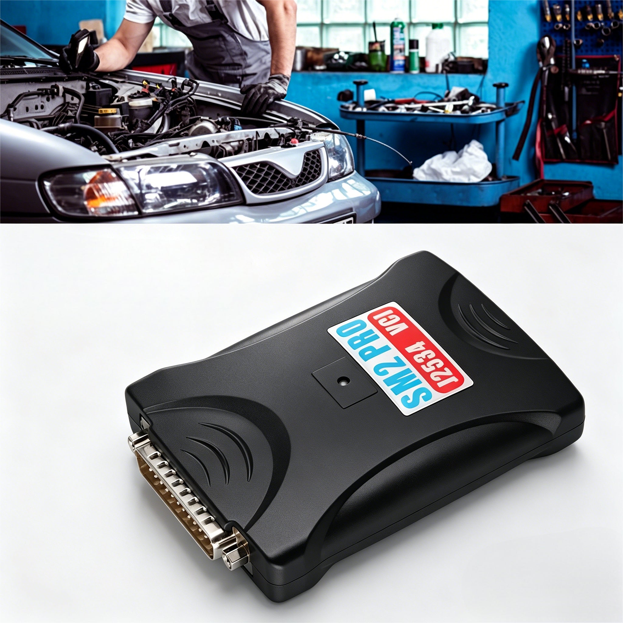 SM2 Pro J2534 VCI ECU Programmer for Car and Truck 67-in-1 Brand 100