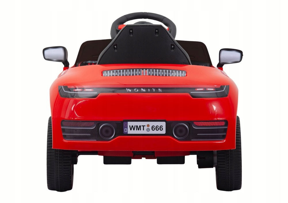 SMALL CAR BATTERY WMT-666 FOR CHILD 1-3 YEARS LIGHT REMOTE CONTROL MP3 USB Kid's age 3+ years