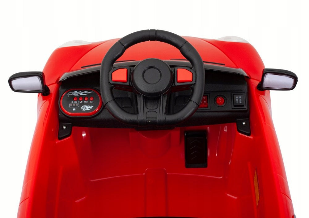 SMALL CAR BATTERY WMT-666 FOR CHILD 1-3 YEARS LIGHT REMOTE CONTROL MP3 USB Product weight with unit packaging 10 kg