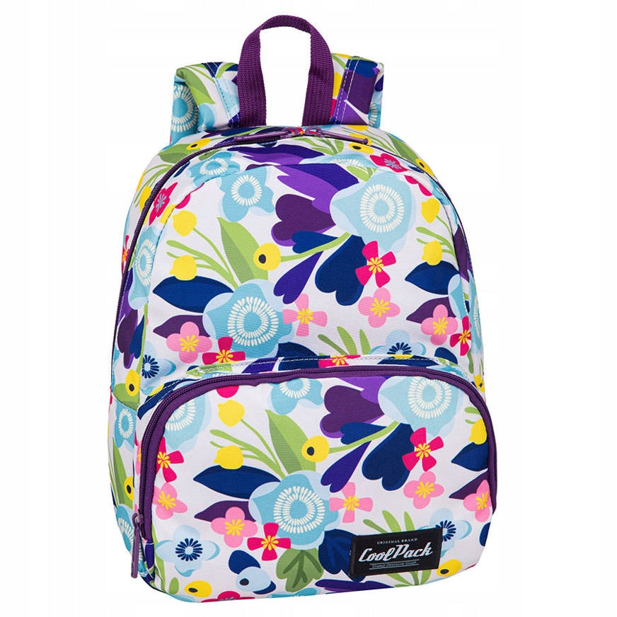 SMALL CITY BACKPACK COOLPACK WITH FLOWERS GIRLS 16 LITERS Brand CoolPack
