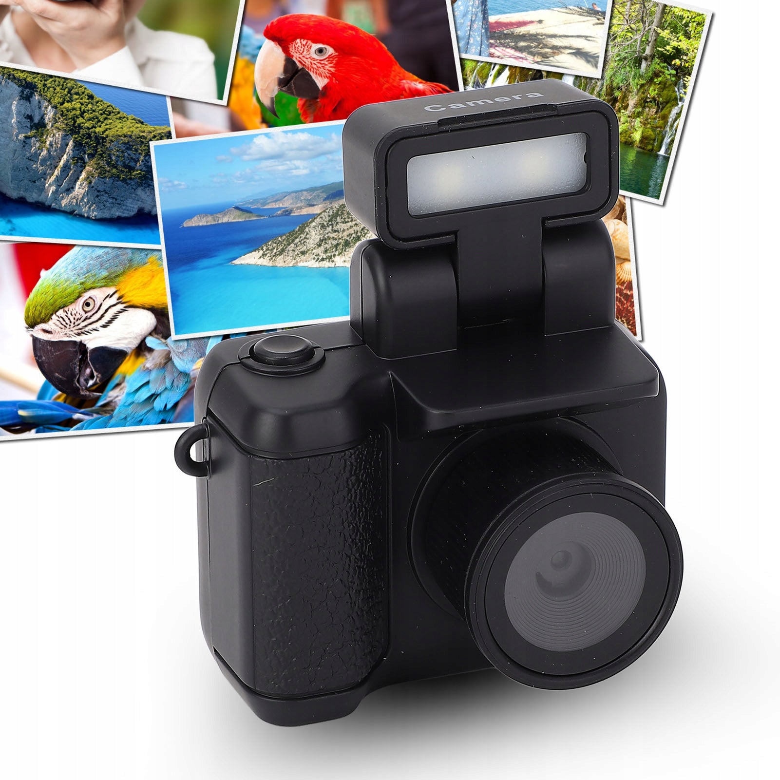 SMALL DIGITAL CAMERA 1080P PORTABLE CAMERA BLACK Brand no brand