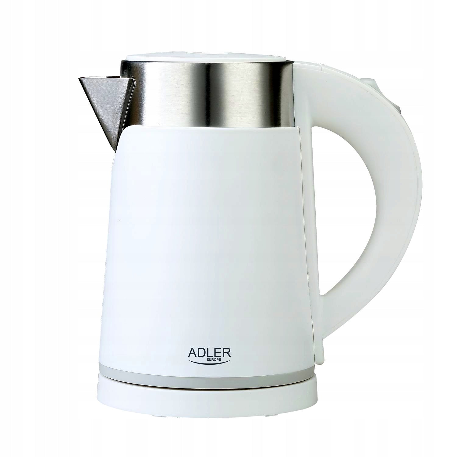 SMALL ELECTRIC TOURIST KETTLE 800W 0,6L METAL WHITE Model Czajnik elektryczny turystyczny metalowy 0,6L 800W