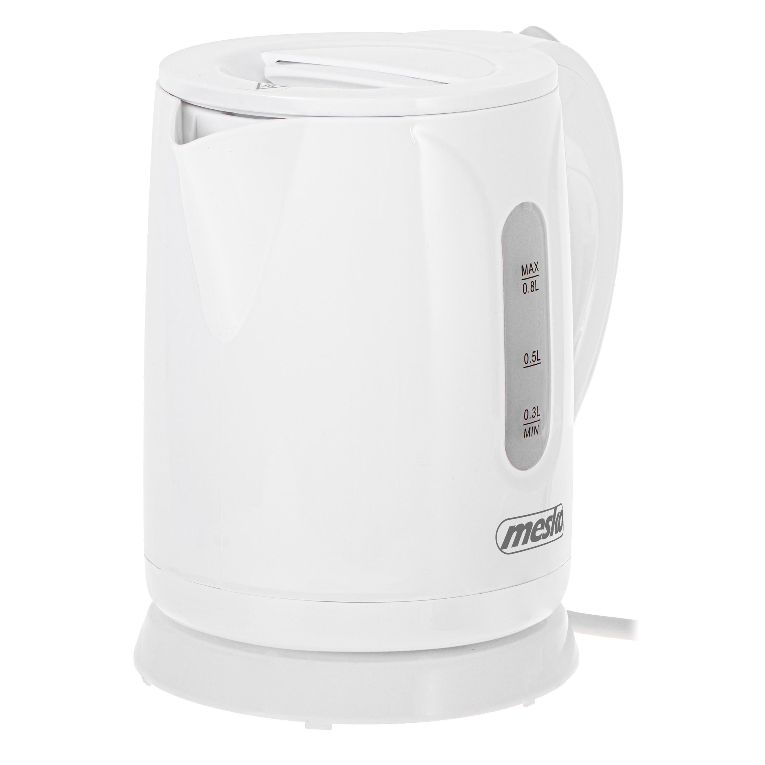 SMALL Electric Kettle Wireless 0,8L Calcium Filter Flat Heater Brand Mesko