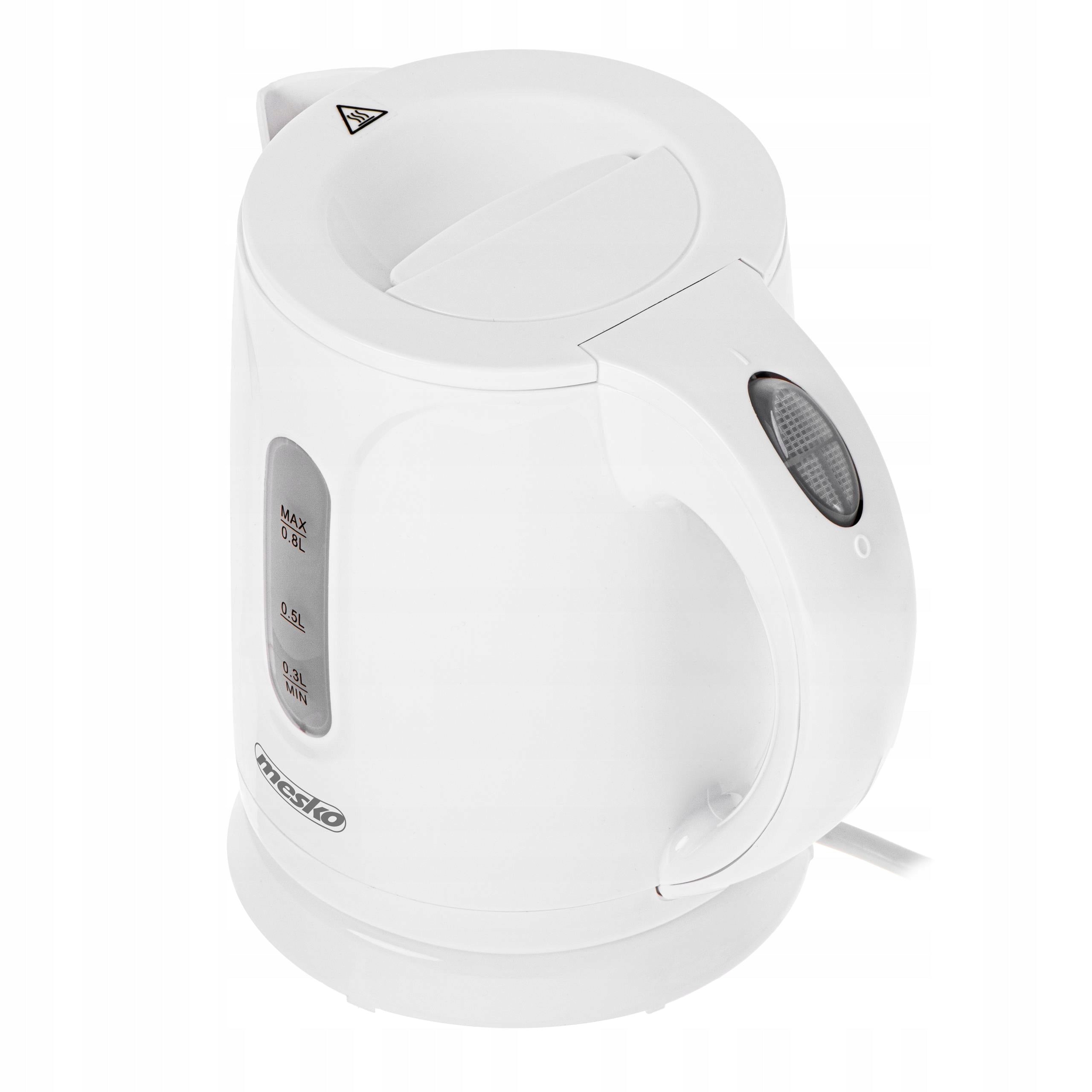 SMALL Electric Kettle Wireless 0,8L Calcium Filter Flat Heater Manufacturer code Czajnik elektryczny 0,8L 1376