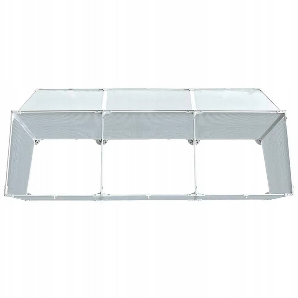 SMALL GREENHOUSE SEEDLING INSPECTION TRIPLE HERBARIUM 150x60x40cm POLYCARBONATE Manufacturer Holla Garden