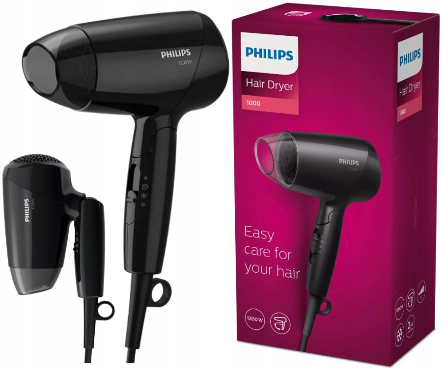 SMALL HAIR DRYER PHILIPS FOLDABLE TRAVEL