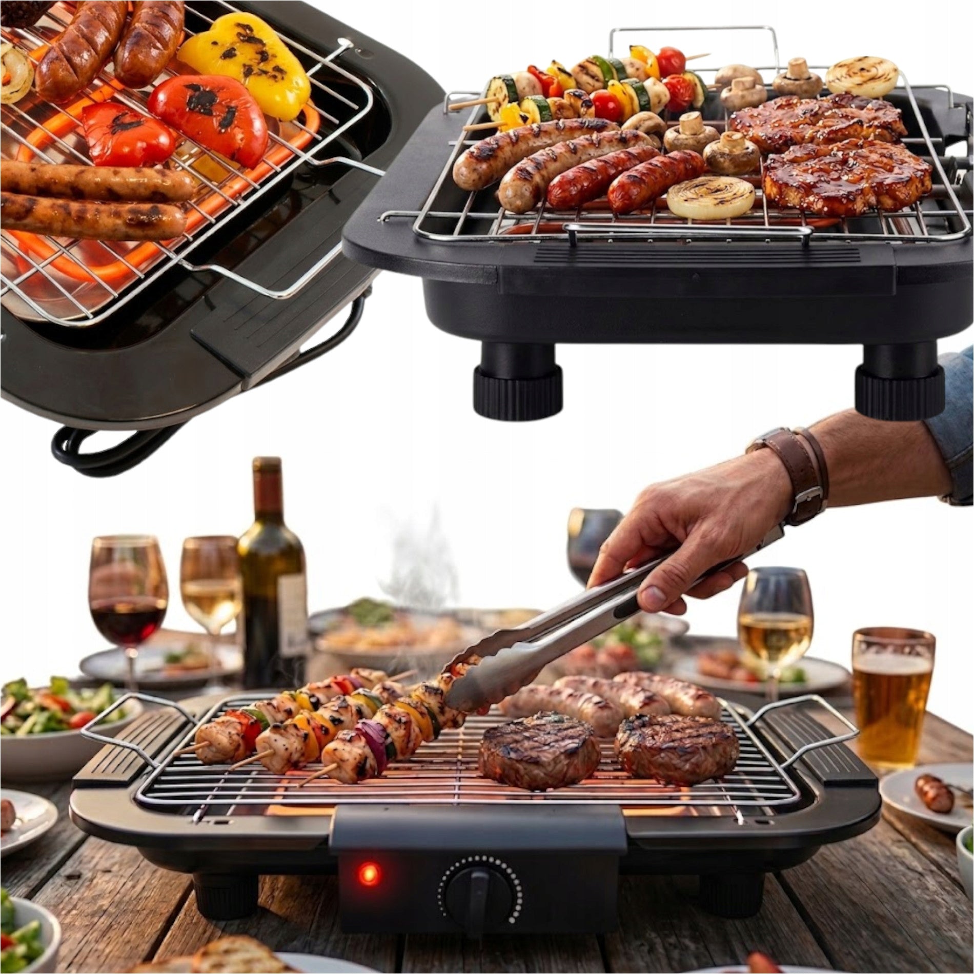 SMALL PORTABLE ELECTRIC GRILL PARTY Electric Grill Stove