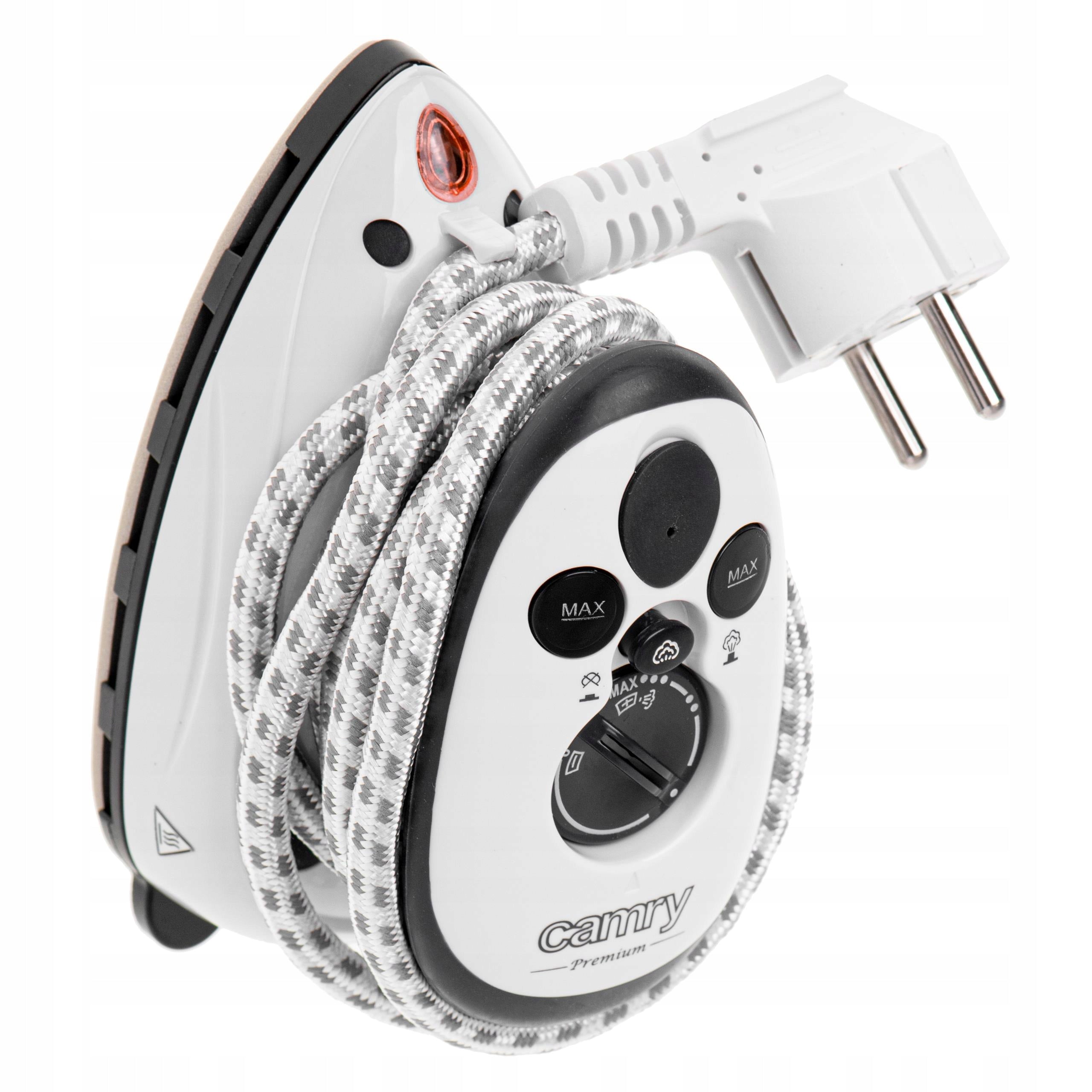 SMALL TRAVEL IRON STEAM TRAVEL PORTABLE DUAL POWER SUPPLY Brand Camry