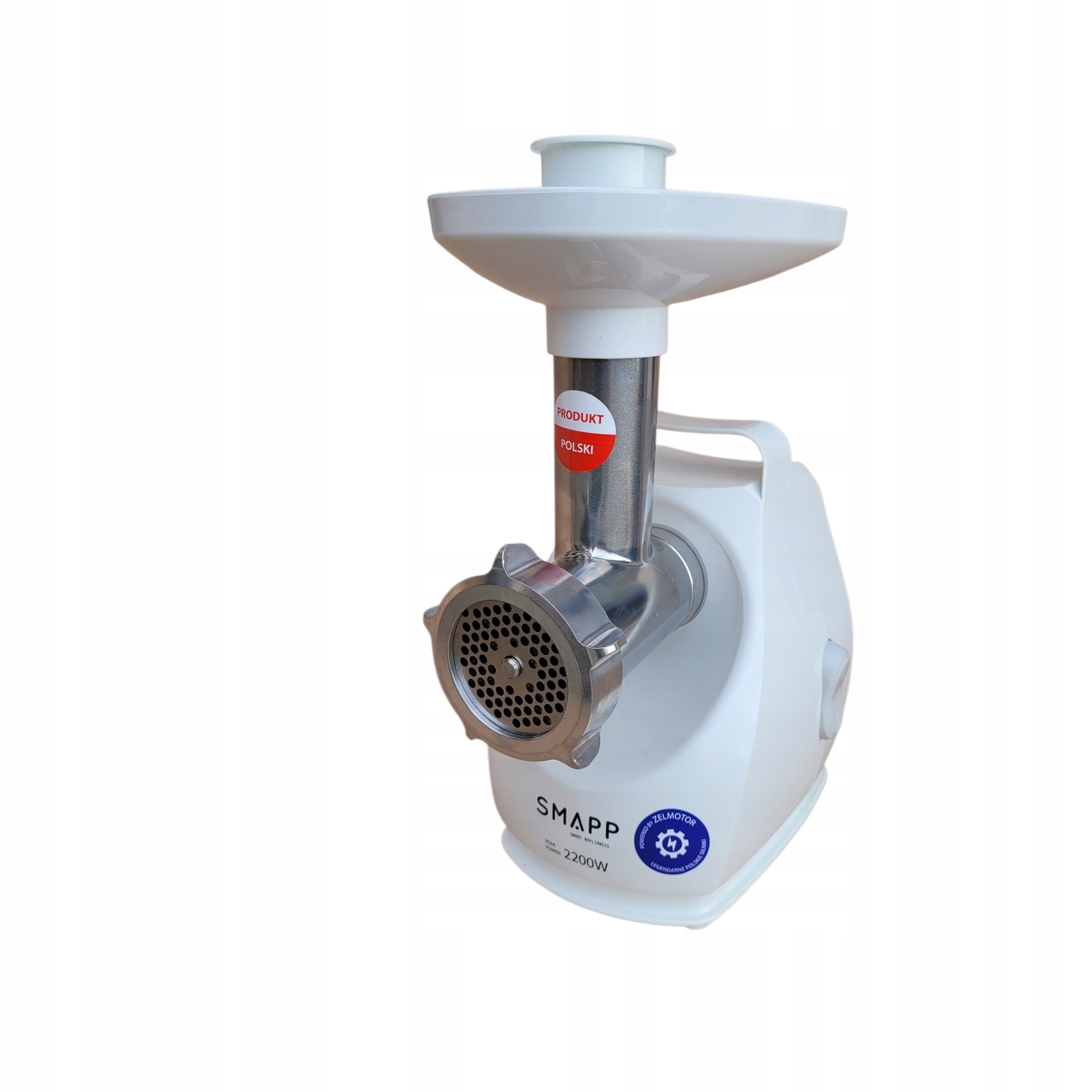 SMAPP Meat Grinder 2200W Strong and Durable, Food Processor White