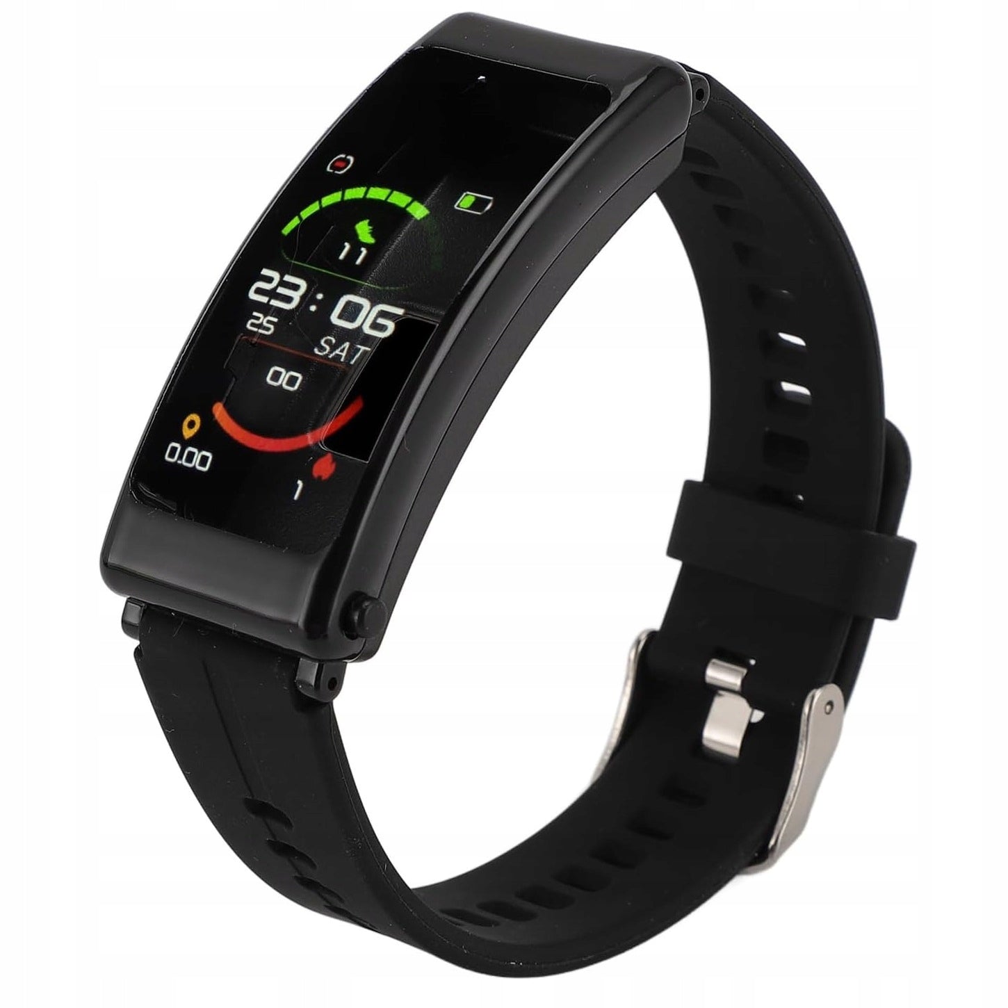 SMART BRACELET WITH WIRELESS HEADPHONE HEADSET 2in1 Batteries included yes