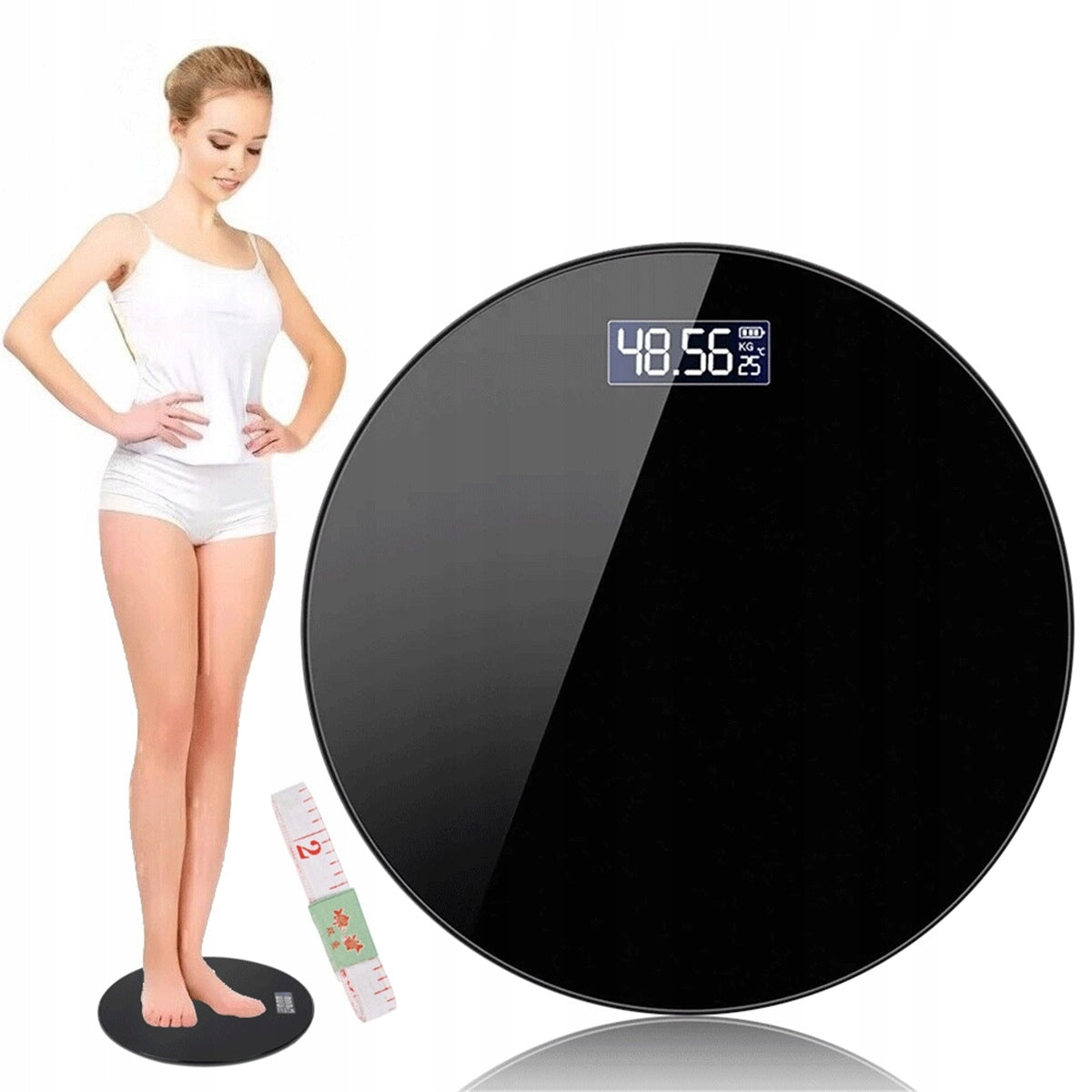 SMART ELECTRONIC SCALE WITH LCD TOUCH PANEL UP TO 180KG Packaging status original