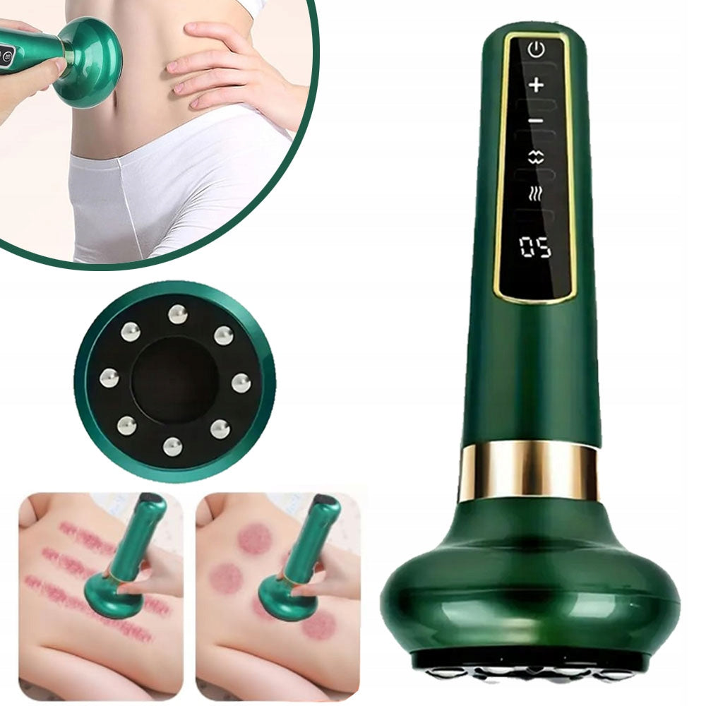 SMART HEATED MASSAGER, 12 HEAT LEVELS BACK RELIEF