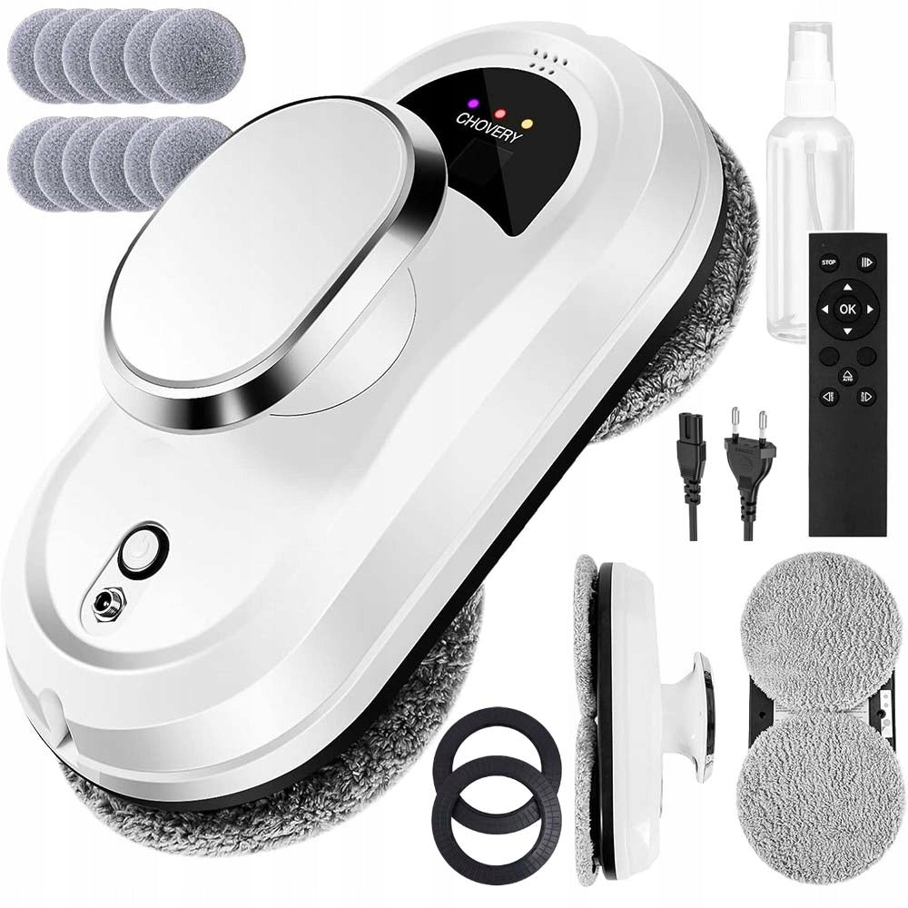SMART ROBOT WINDOW CLEANER MIRRORS AUTOMATIC WASHER SET 90W