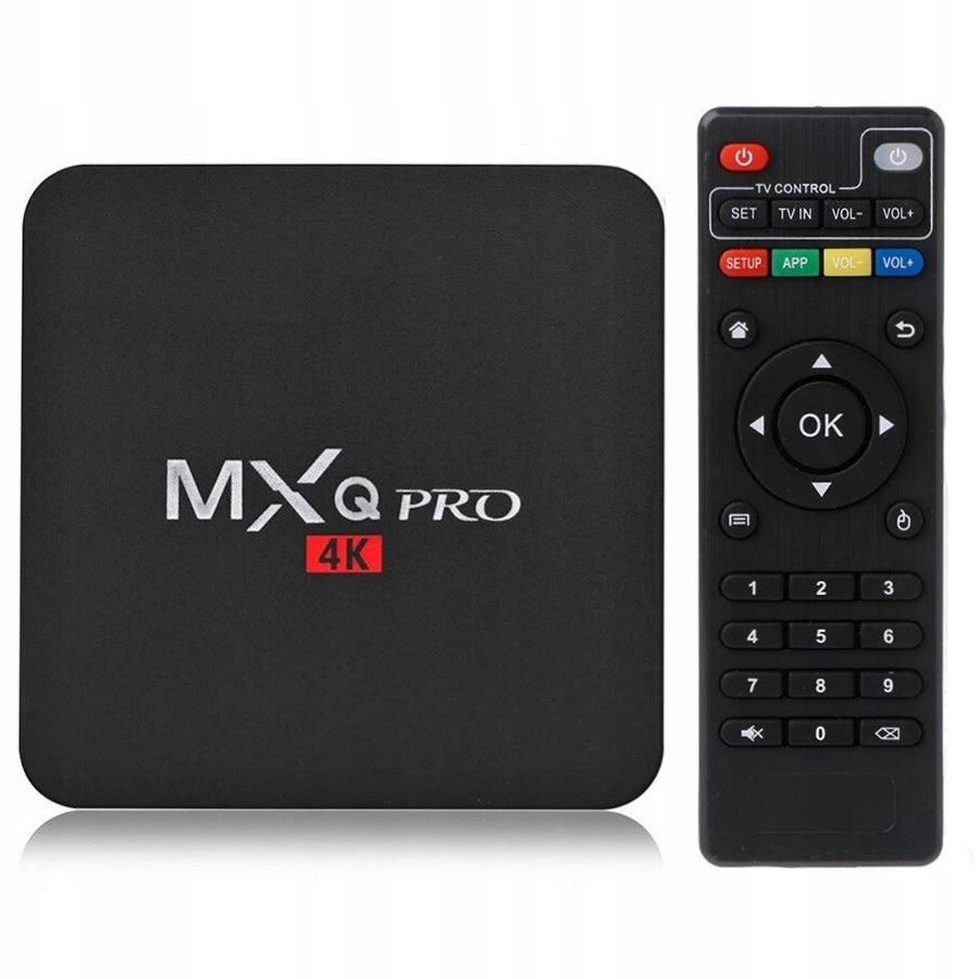 SMART TV BOX MXQ PRO 4K 1GB+8GB ANDROID 12.0 WIFI SD DECODER Polish Packaging status original