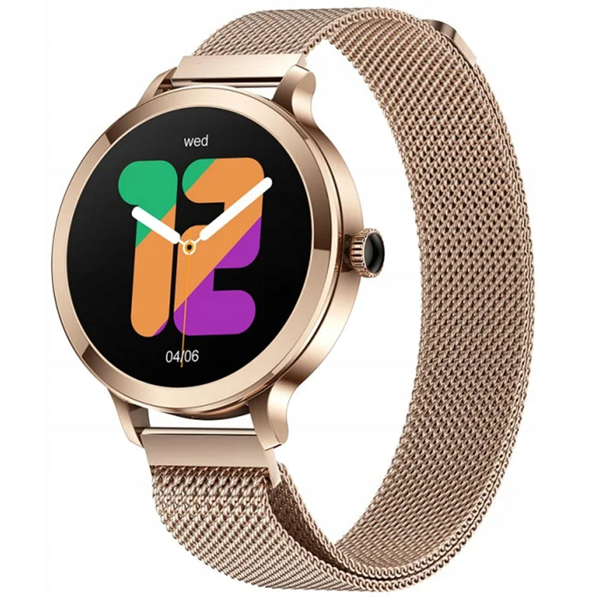 SMARTBAND PEDOMETER WATERPROOF FIT AMOLED SMS WOMEN BLUETOOTH TALK