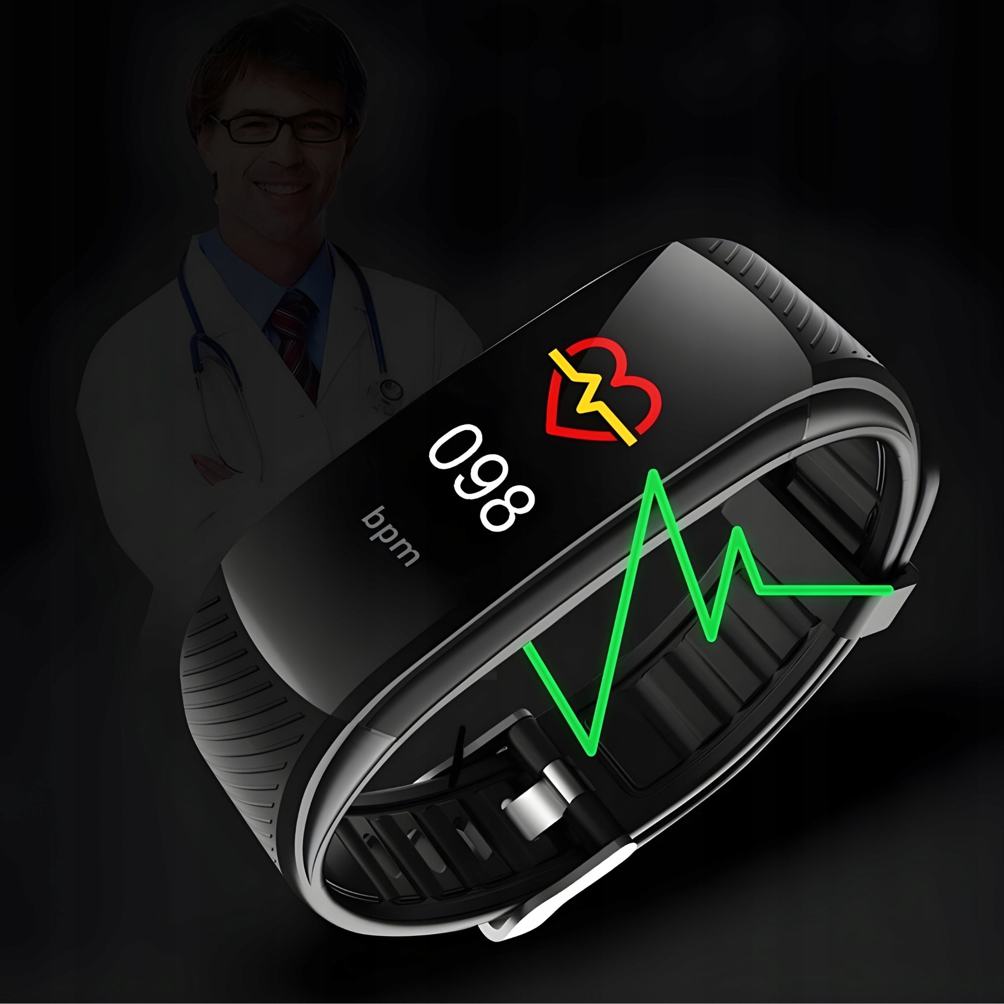 SMARTBAND WATCH SPORTS BAND MENU POLISH OXYGEN BLOOD HEART RATE MONITOR Manufacturer code 5900217454991