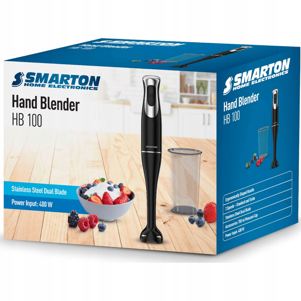 SMARTON HB 100 400W HAND BLENDER WITH CONTAINER Manufacturer code HB 100