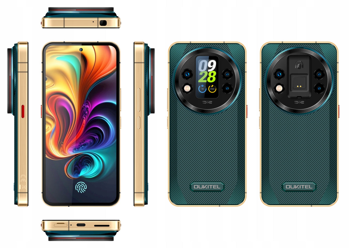 SMARTPHONE OUKITEL WP200 PRO 5G 24GB/1TB 8580mAh 6,7" ANDROID 15 GREEN EAN (GTIN) 6931940793421