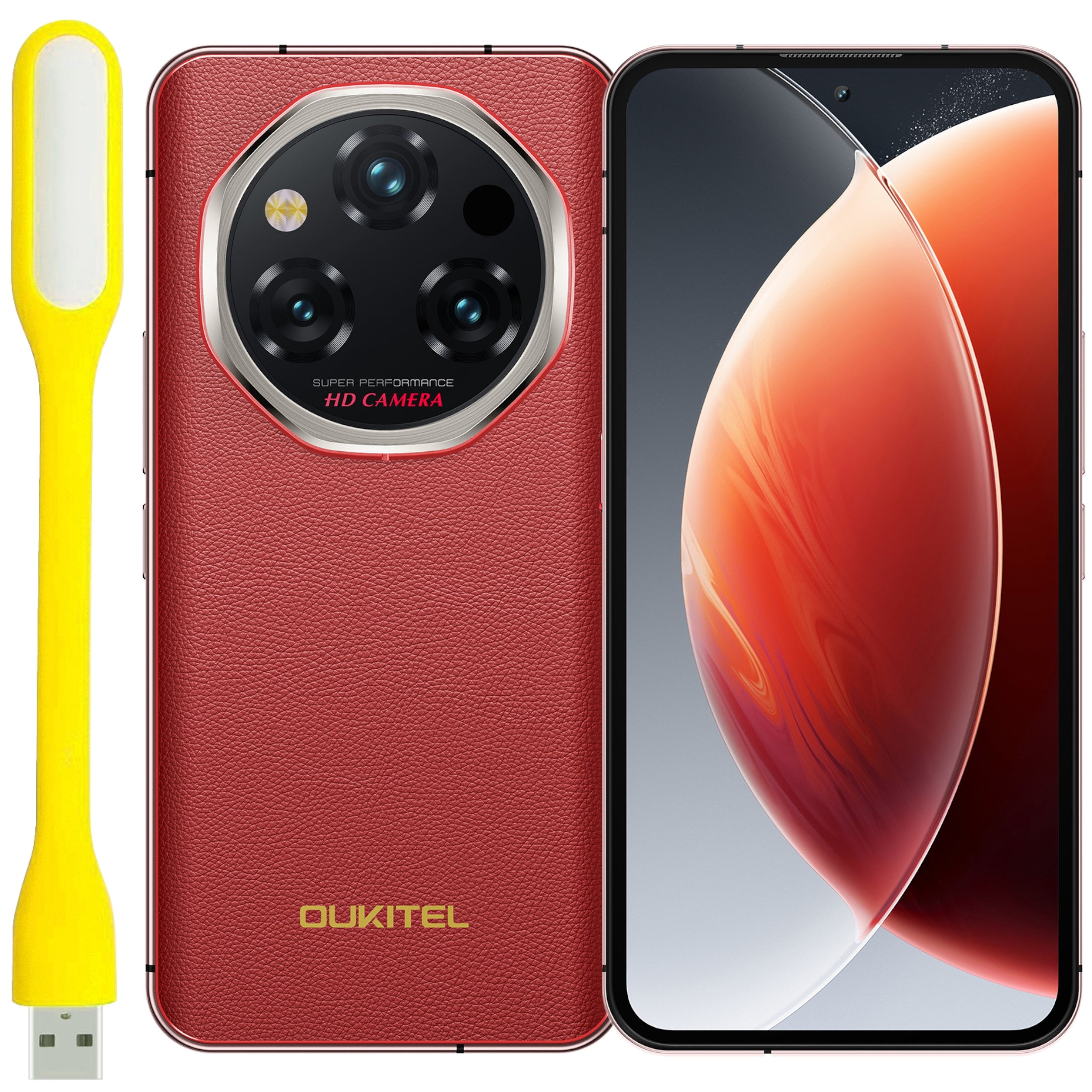 SMARTPHONE OUKITEL WP210 5G 12/512GB 8800MAH 6,7" IP68 Wi-Fi ANDROID RED