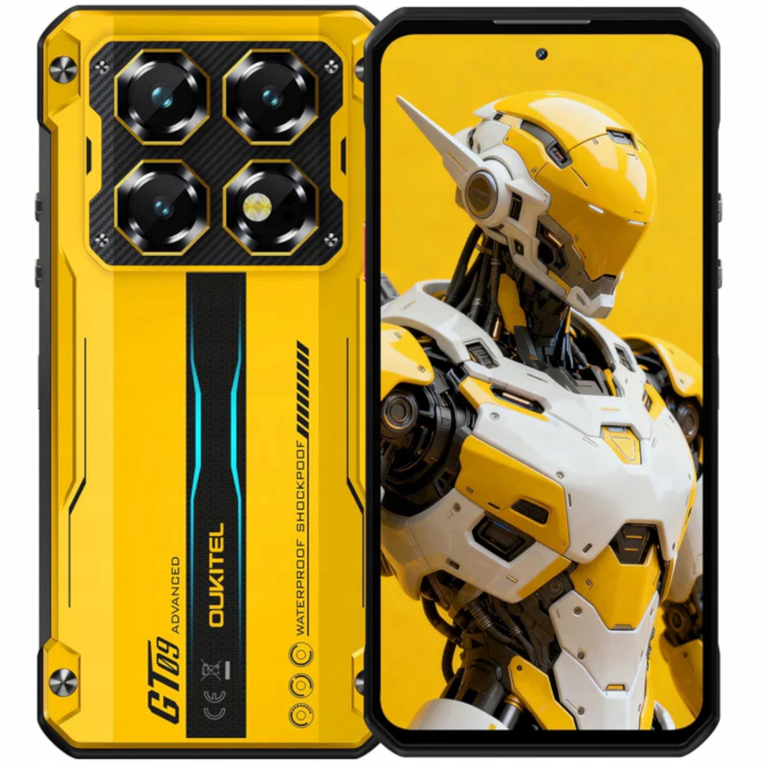 SMARTPHONE OUKITEL WP60 5G 12/512GB 10000MAH 7,2" HD+ YELLOW + CHARGER Charger included no