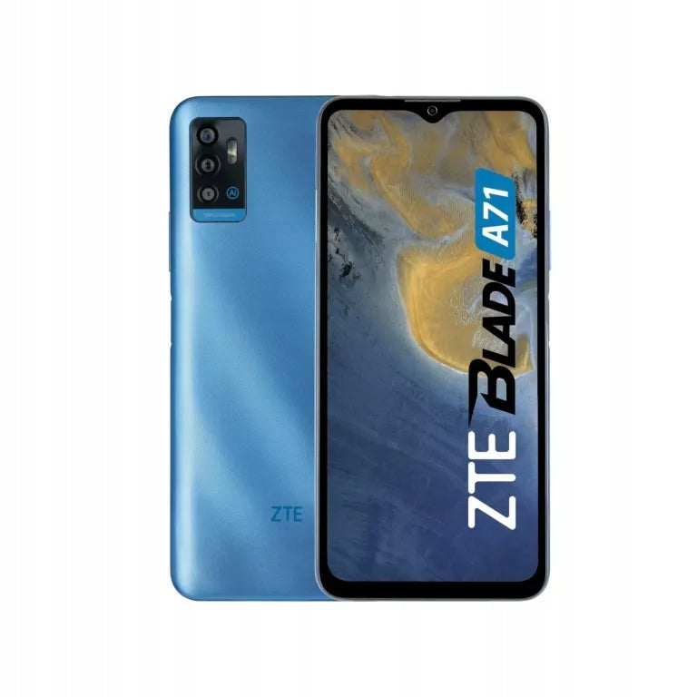 SMARTPHONE ZTE BLADE A71 3/64GB, 6.52", BLUE | NEW!