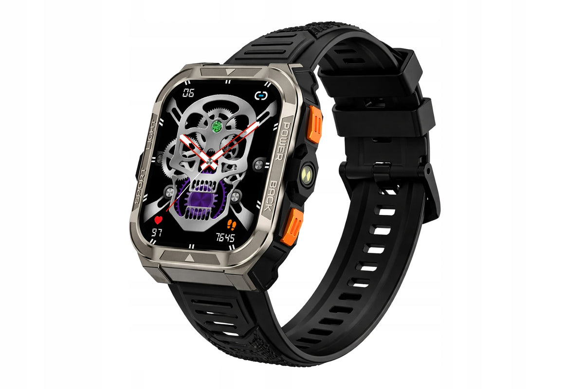 SMARTWATCH BLACKBIEW W80 PRO BLACK 900mAh GPS